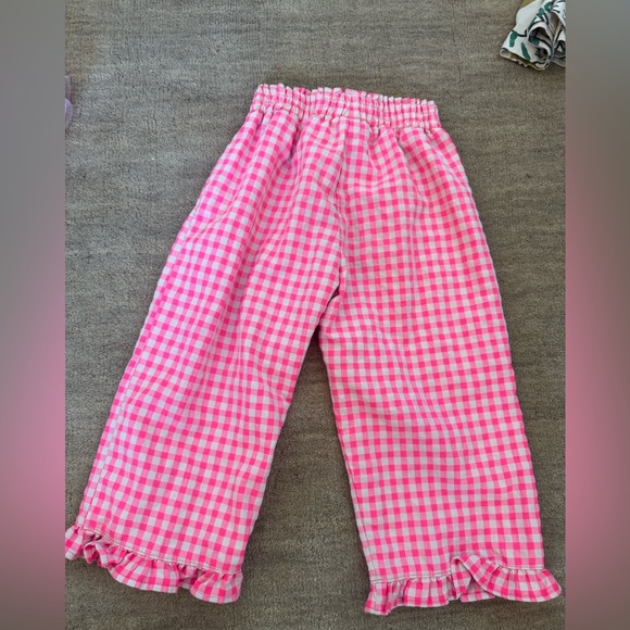 Zara gingham girls pants - Picture 2 of 5